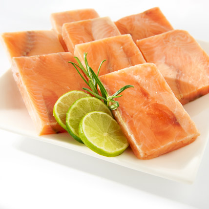 Frozen Salmon